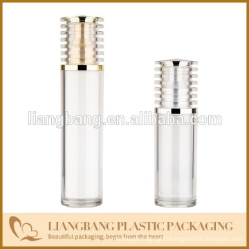 perfume bottle with Acrylic airless bottle with screw